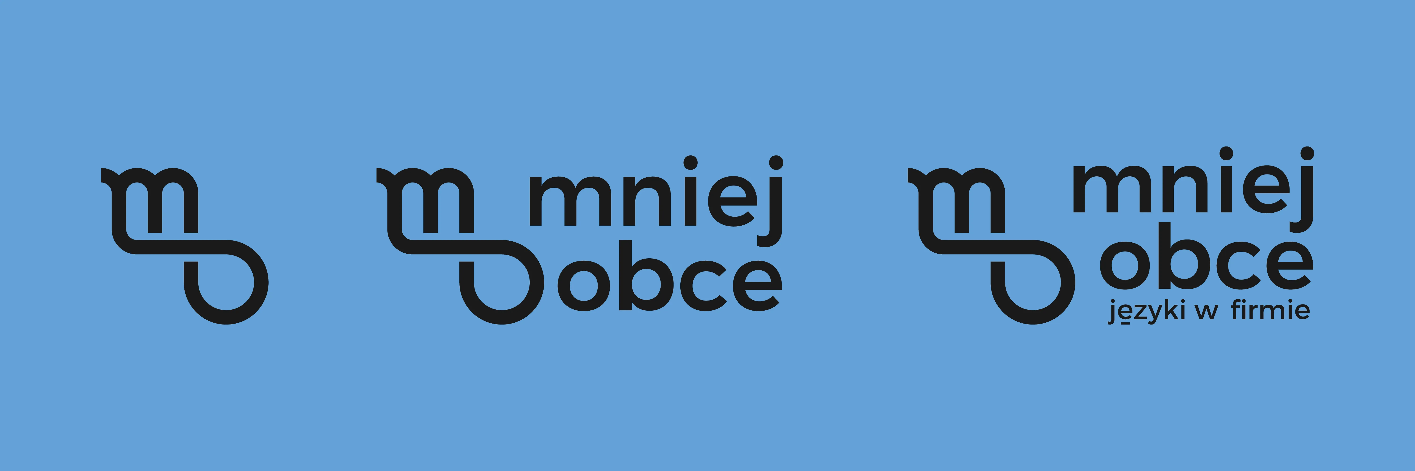 Mniej Obce | logo